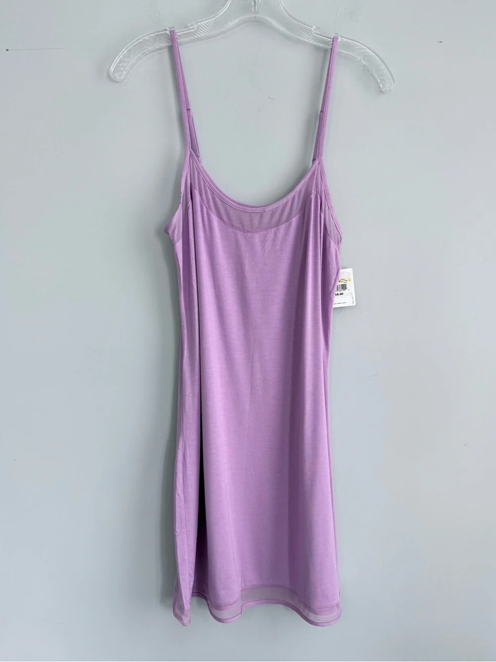 Calvin Klein Invisibles Mesh Chemise Nightgown Lilac Purple Dusk Sleepwear M NWT - Picture 11 of 15